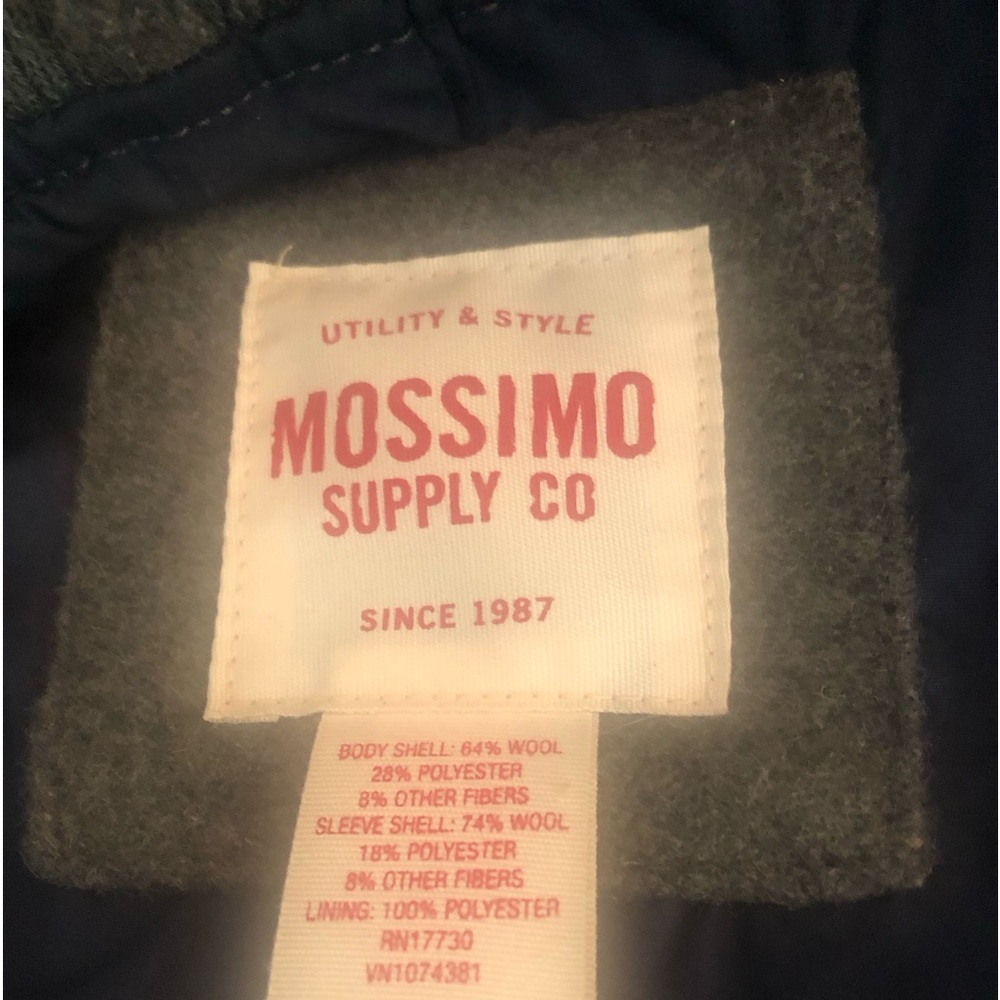 Mossimo Baseball Jacket Wool Blend Varsity Jacket… - image 5